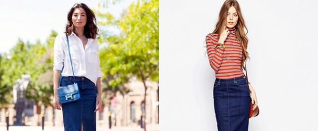 Лучшие фасоны и модели джинсовых юбок для полных (33 фото). Рваные джинсовые юбки – смелые дизайнерские идеи
