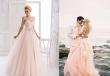 Розовое свадебное платье: романтика, подчеркнутая цветом Свадебные платья в розовых тонах