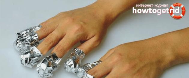 Как снять акриловые ногти в домашних условиях. Натуральная красота — как снимать нарощенные ногти в домашних условиях (видео)