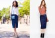 Рваные джинсовые юбки – смелые дизайнерские идеи