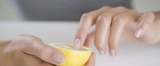 Как отбелить ногти в домашних условиях. Как отбелить ногти в домашних условиях – зубная паста, лимон, сода Отбеливающая ванночка для ногтей
